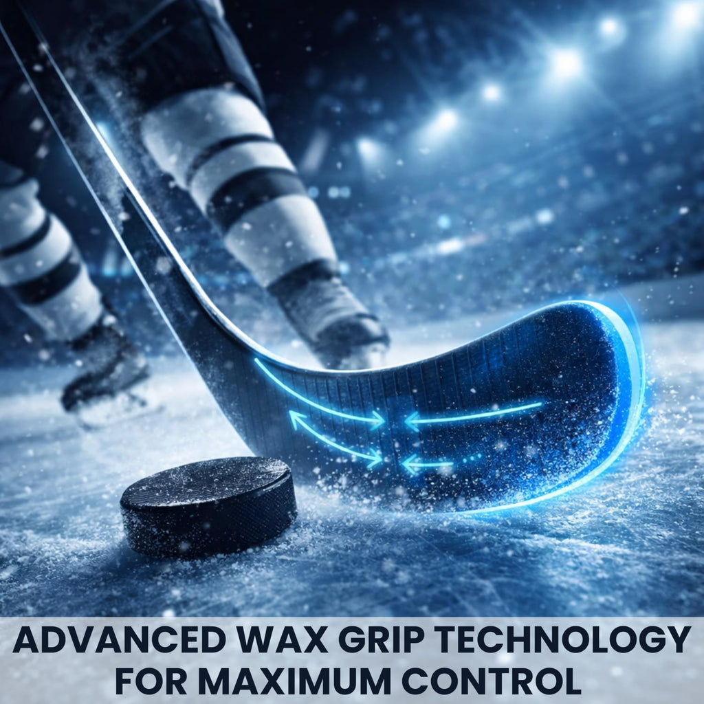 Hockey Stick Wax, Ultimate Grip & Snow Protection, Improves Puck Control, 2.8oz / 80g