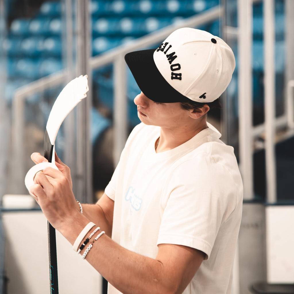 Howies Hockey - Clear Hockey Tape 5 Pack - Shin Pad/Sock Tape - Strong Grip, Long-Lasting Adhesive for Ice Hockey, Soccer, Athletics - 1 Inch x 25 Yards - Professional Quality