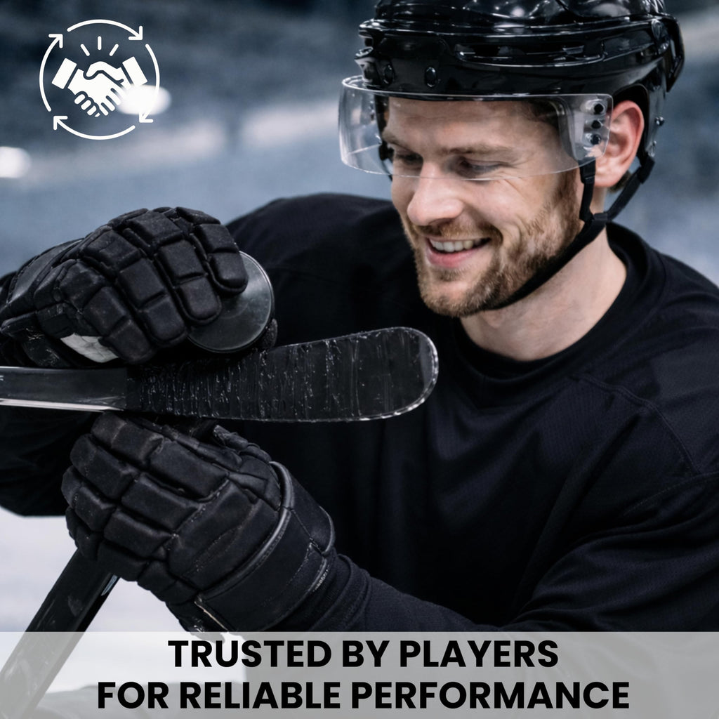 Hockey Stick Wax, Ultimate Grip & Snow Protection, Improves Puck Control, 2.8oz / 80g