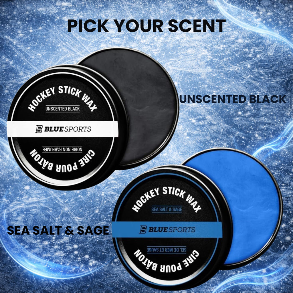 Hockey Stick Wax, Ultimate Grip & Snow Protection, Improves Puck Control, 2.8oz / 80g