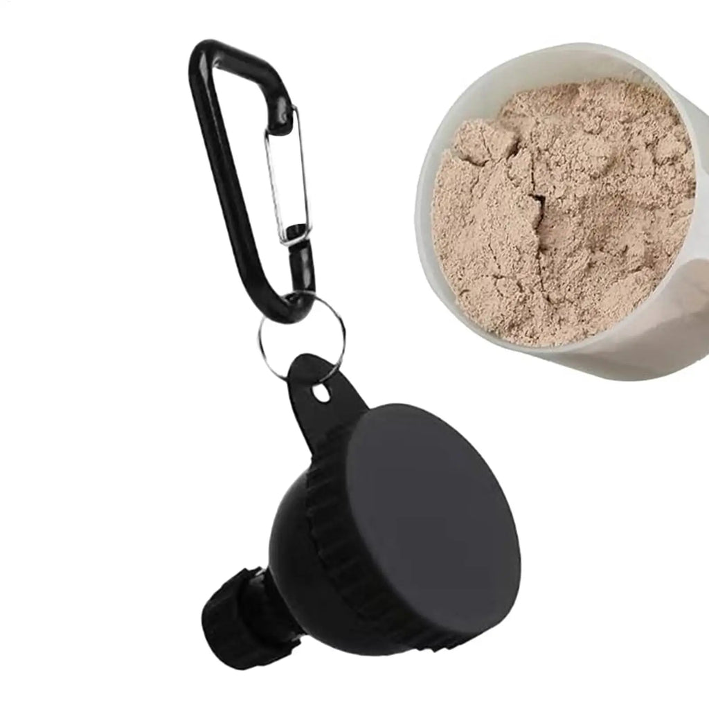 Protein Powder Travel Container with Keychain Funnel