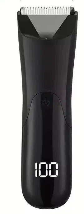 Men's Body Trimmer, Electric Razor, Pubic and Underarm Hair Private Hair Trimmer, Ceramic Blade Men's Grooming Kit