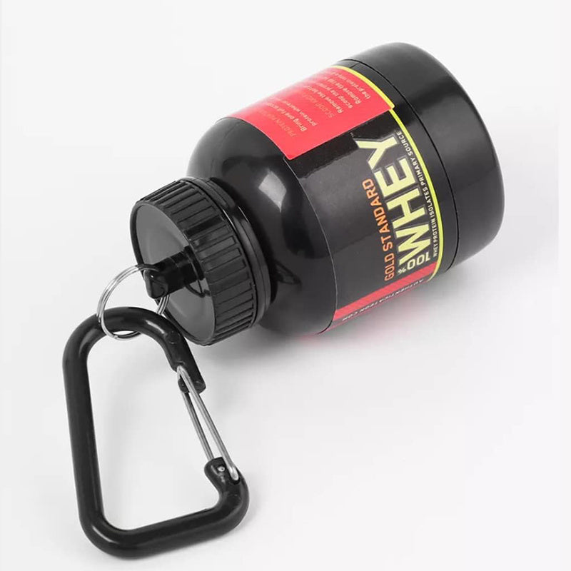 100/200ml Portable Protein Powder Supplement Container