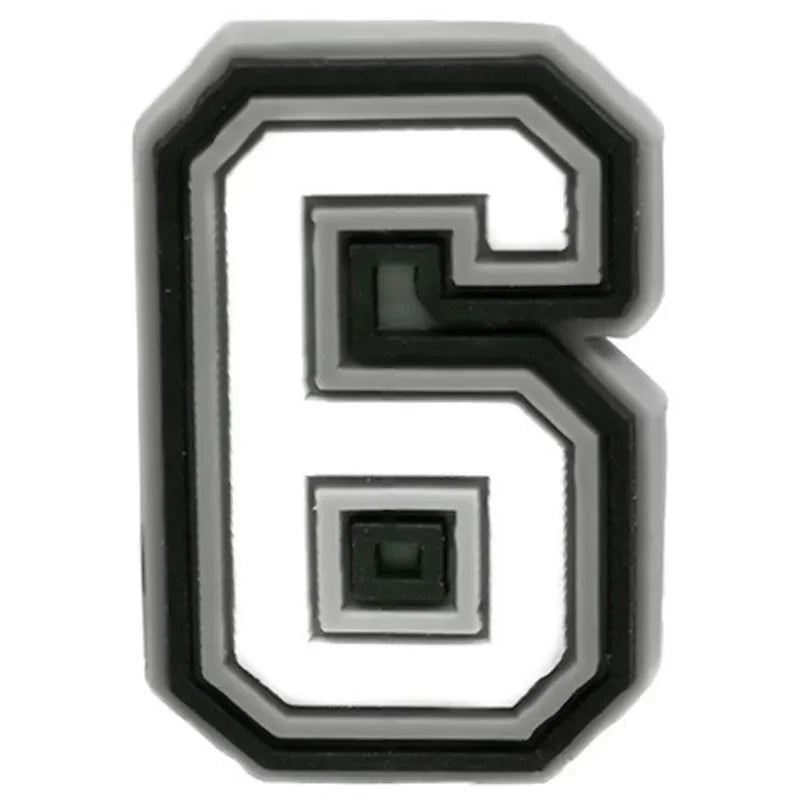 Team letters shoe charms for Crocs