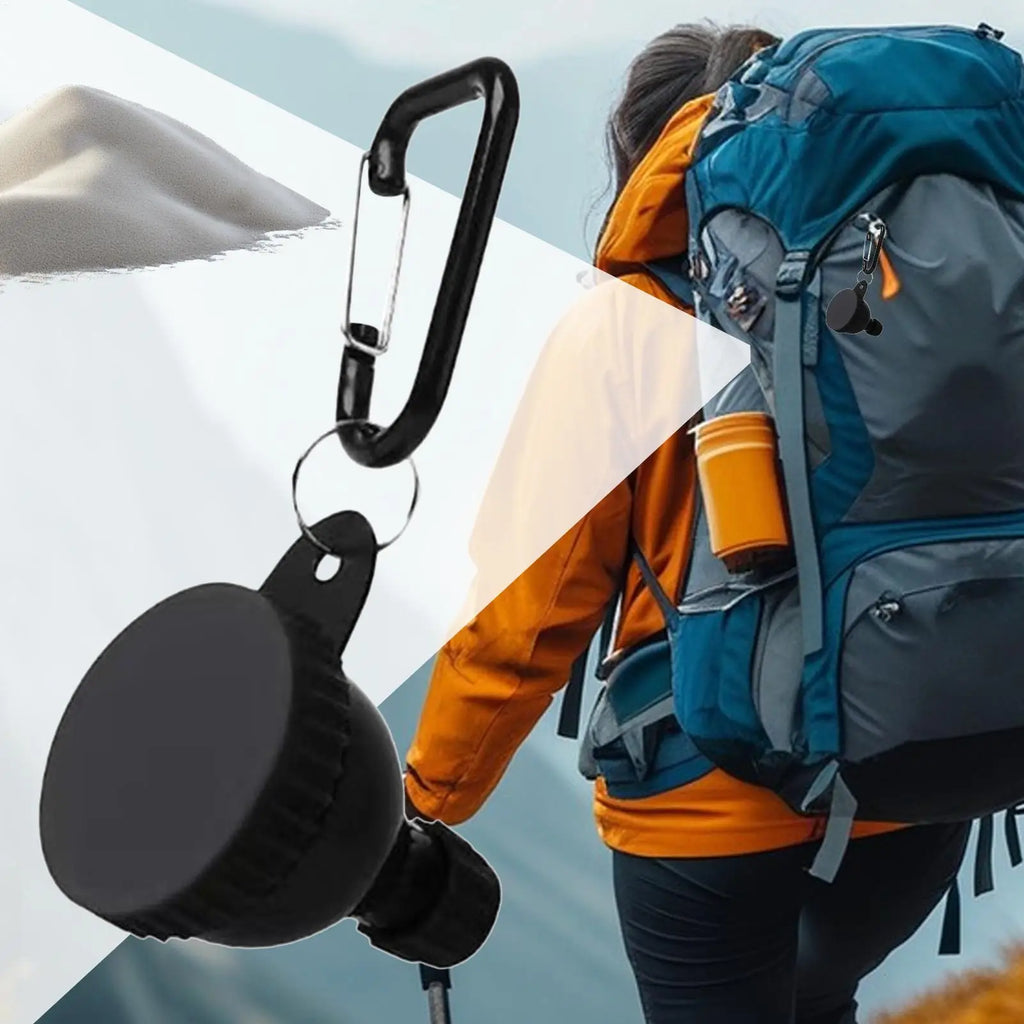 Protein Powder Travel Container with Keychain Funnel