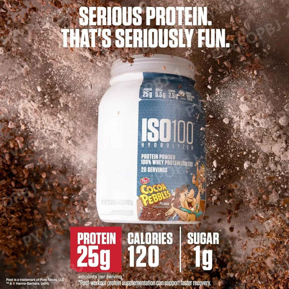 Hydrolyzed Protein Powder 100 Whey Isolate 25g Protein 5.5g BCAAs