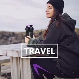 500ml Layered Protein Bottle Powder Shaker with Powder Storage Container