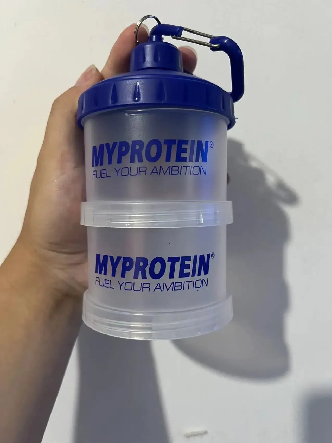 3 Layers -  Portable Protein Powder Holder with Funnel