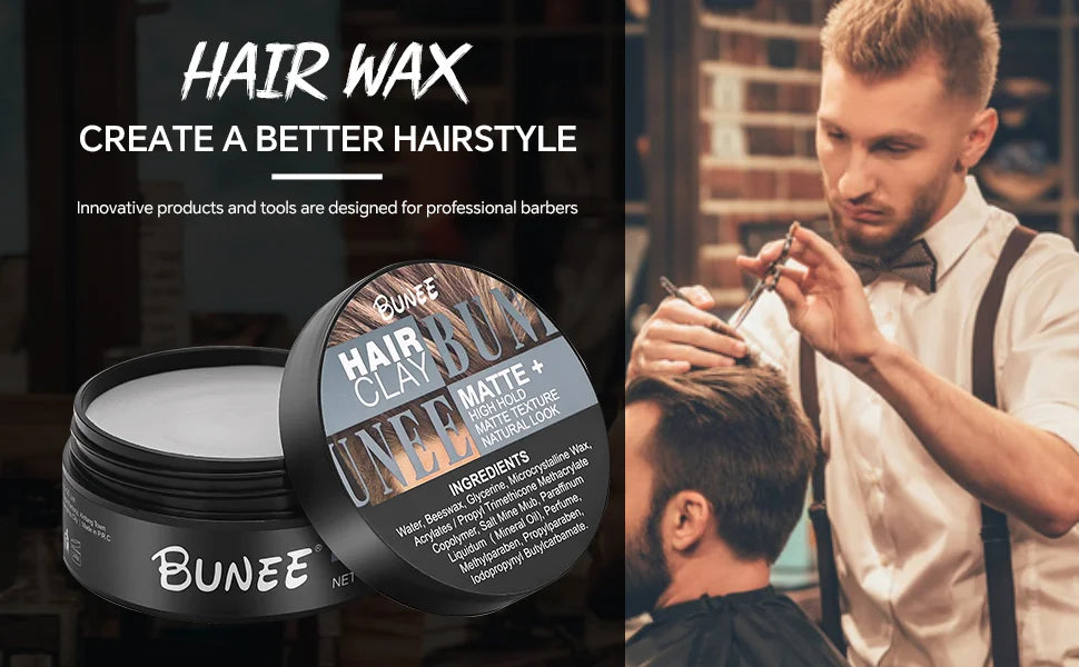 Hair Clay for Men - Matte Finish