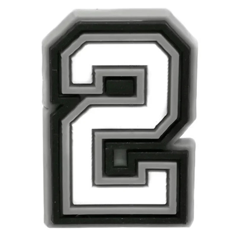 Team letters shoe charms for Crocs