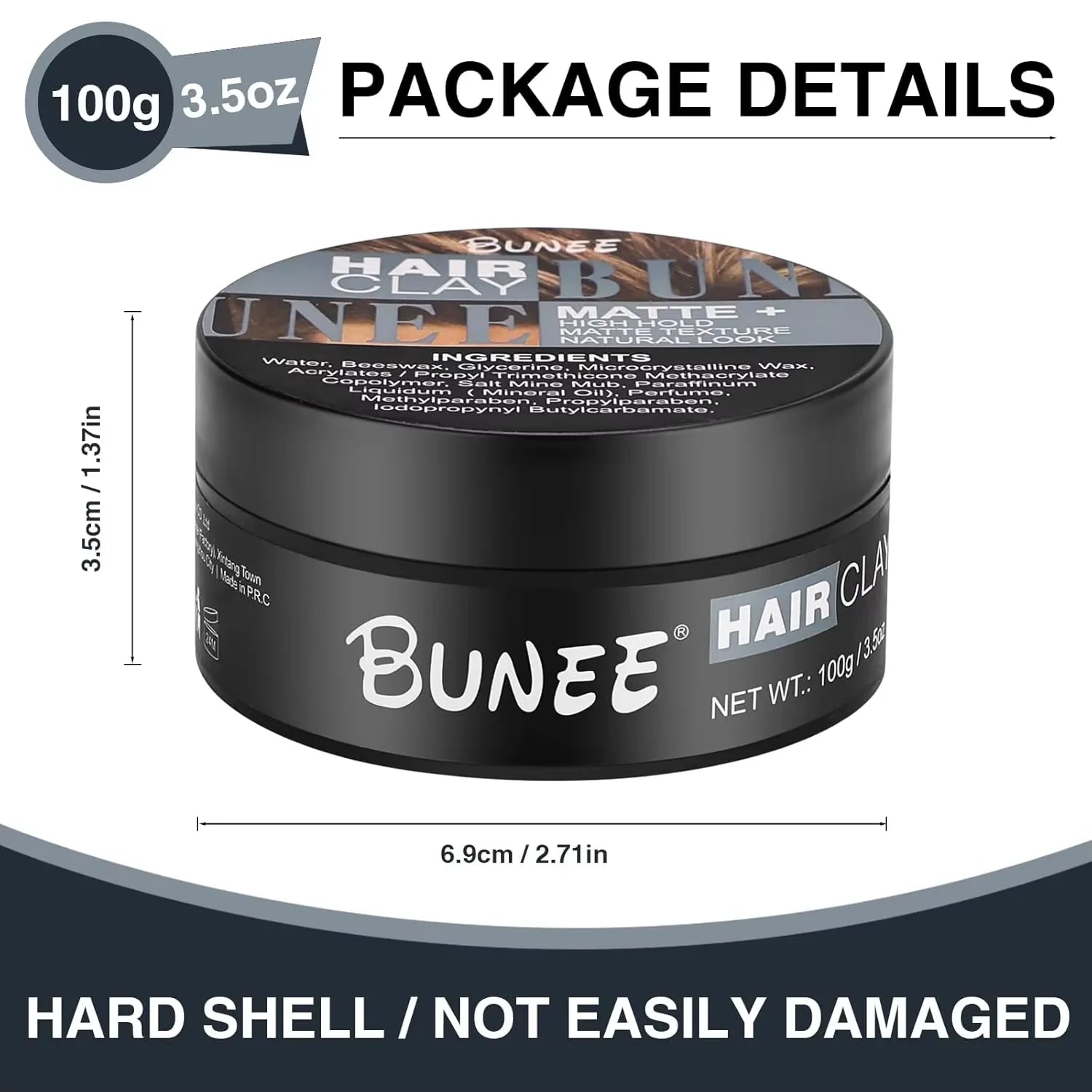 Hair Clay for Men - Matte Finish