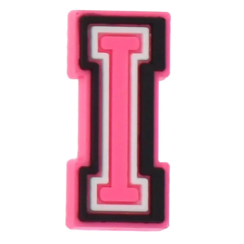 Team letters shoe charms for Crocs