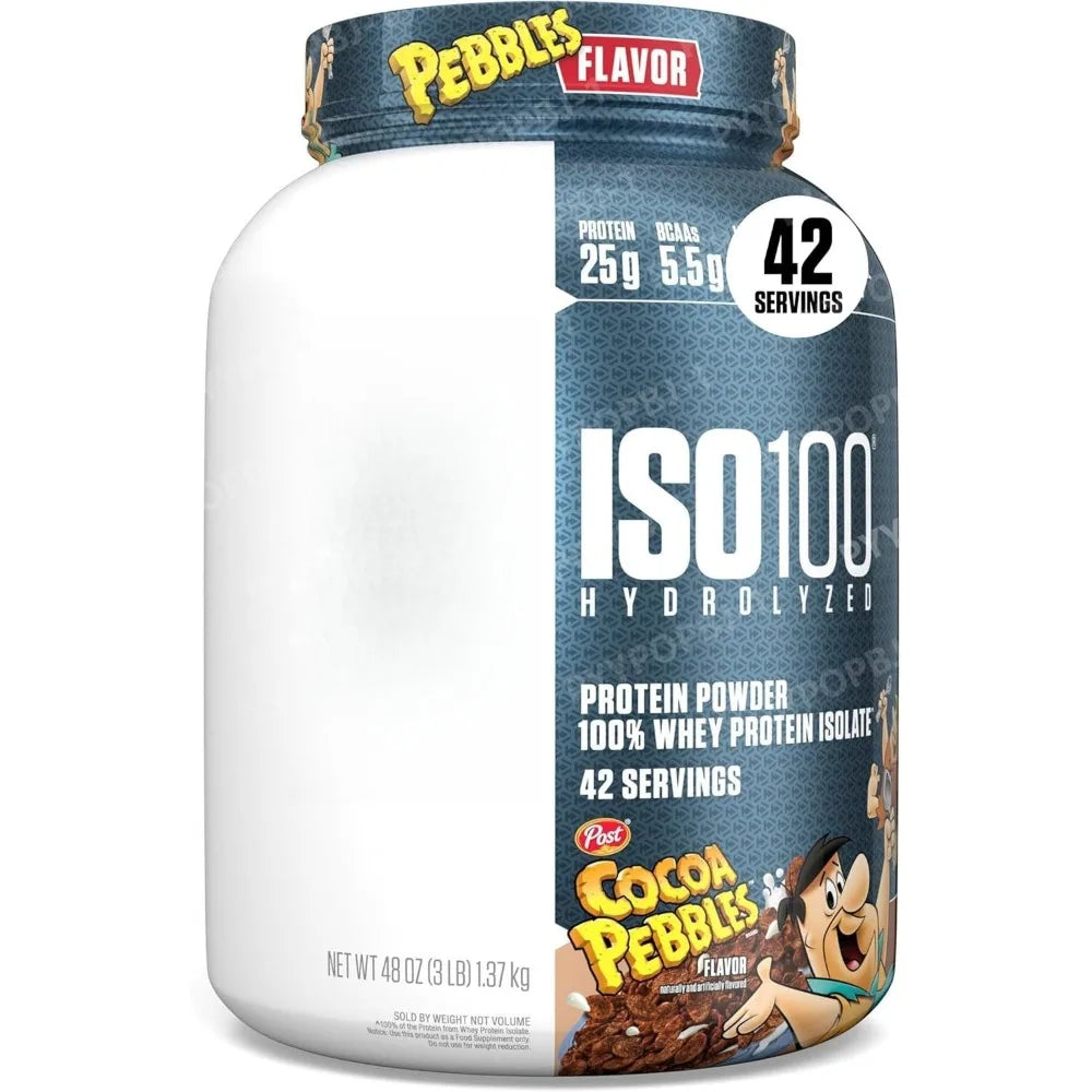 Hydrolyzed Protein Powder 100 Whey Isolate 25g Protein 5.5g BCAAs