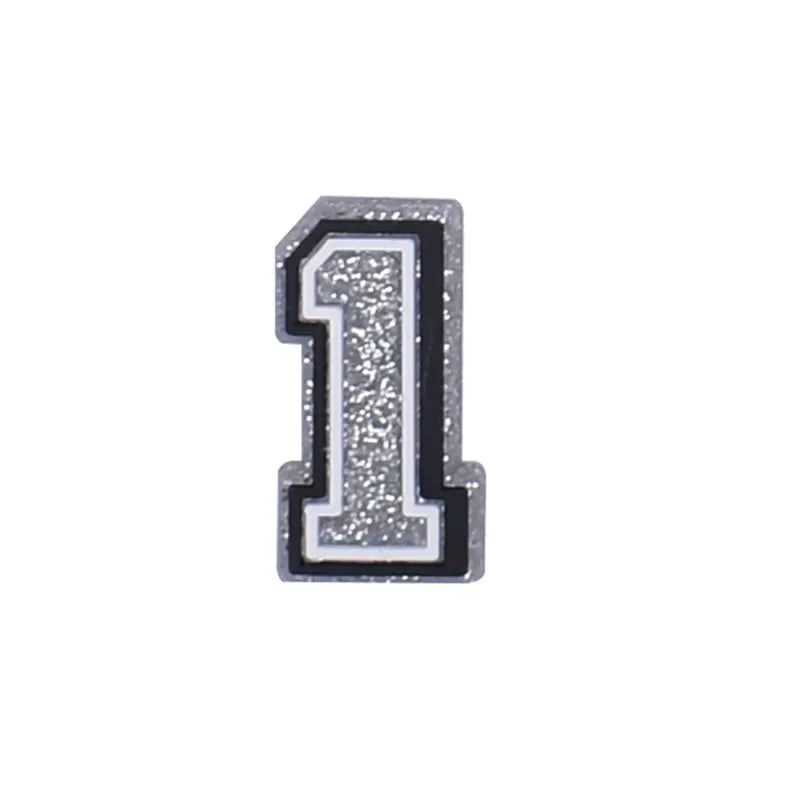 Team Number shoe charms for Crocs