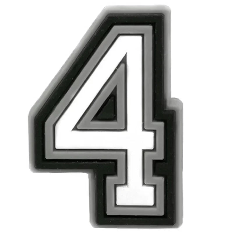 Team letters shoe charms for Crocs