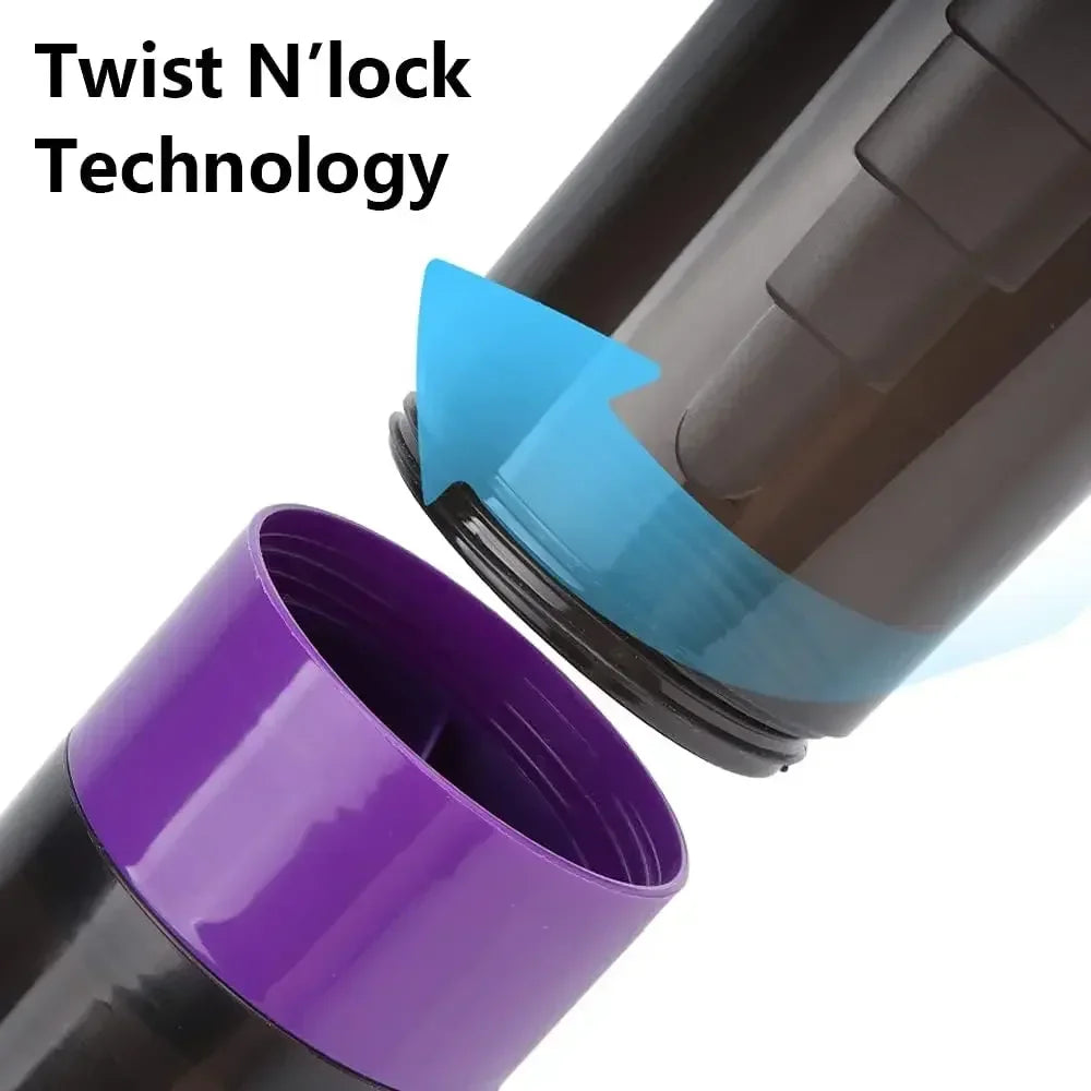 500ml Layered Protein Bottle Powder Shaker with Powder Storage Container